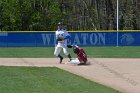 Baseball vs MIT  Wheaton College Baseball vs MIT in the  NEWMAC Championship game. - (Photo by Keith Nordstrom) : Wheaton, baseball, NEWMAC